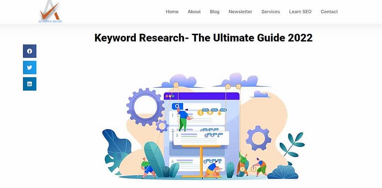 keyword research guide 2022
